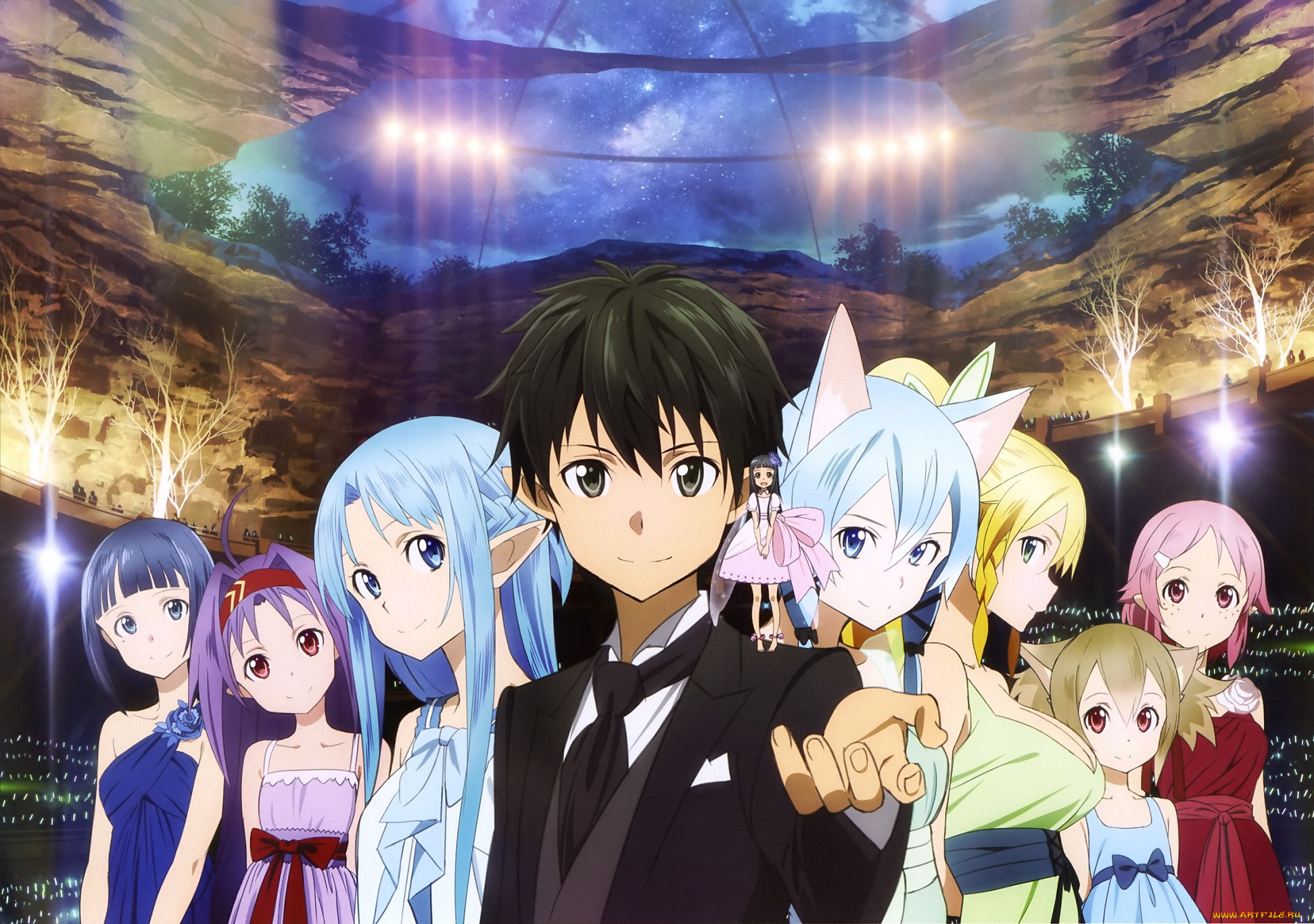 , sword art online, , 